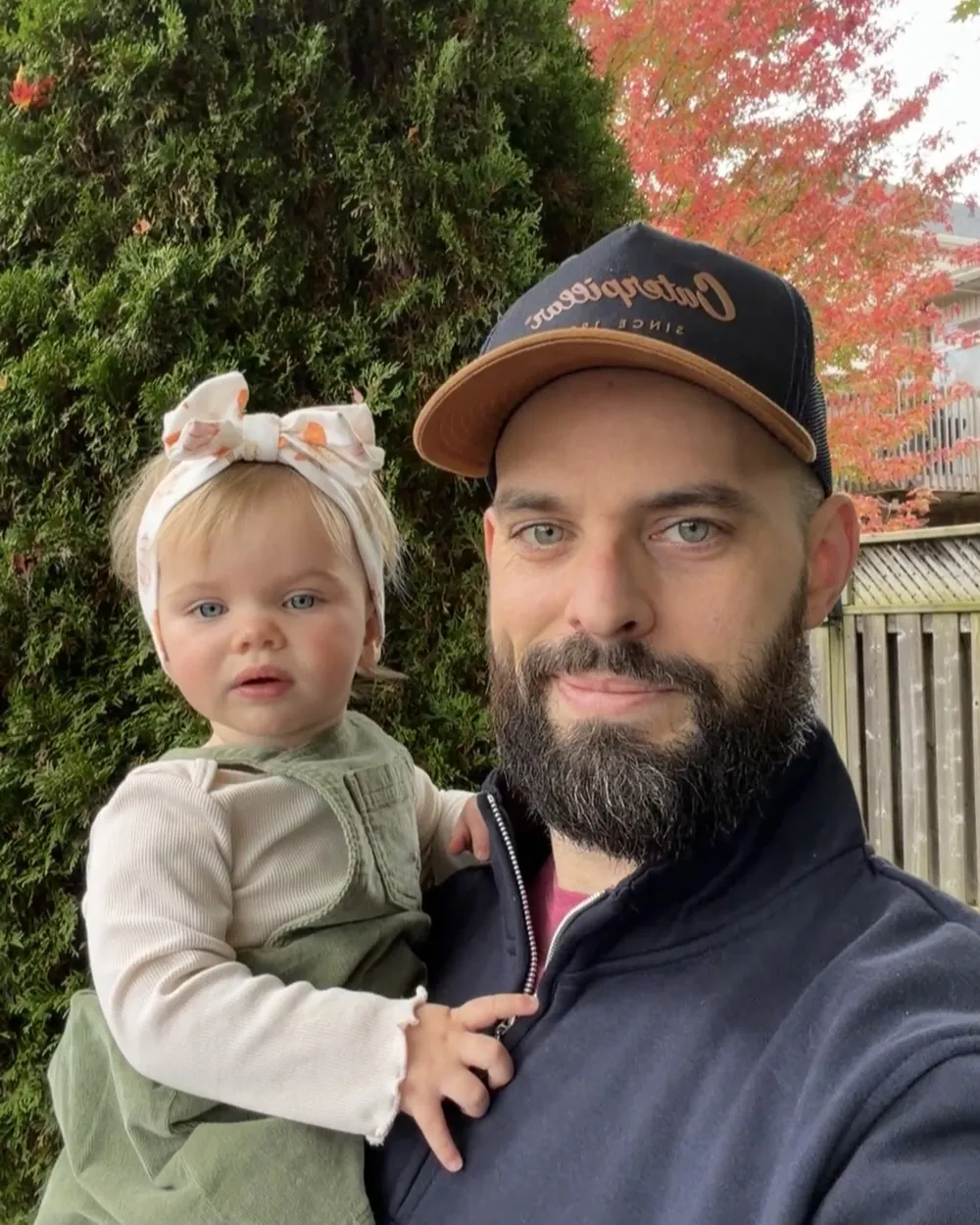 Michael with his daughter