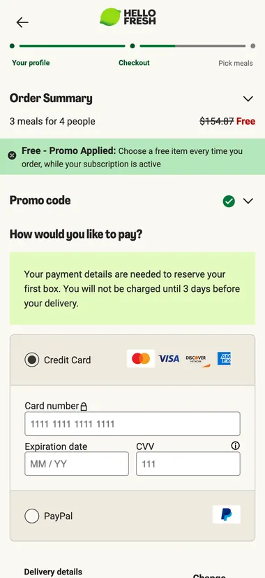 Sign-up step 21 of 21